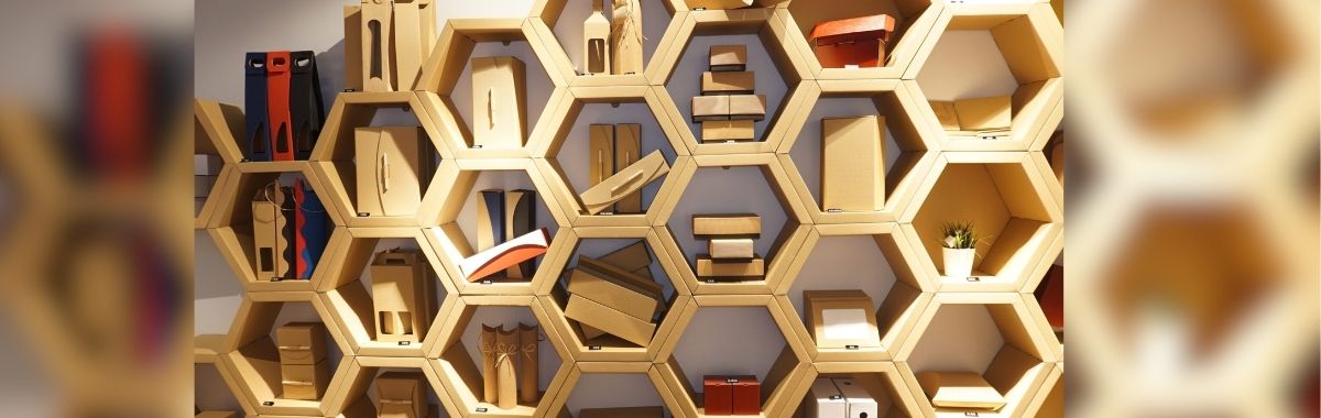 Półka w kształcie plastra miodu