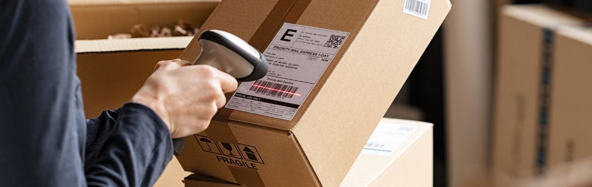 Skanowanie etykiety wysyłkowej